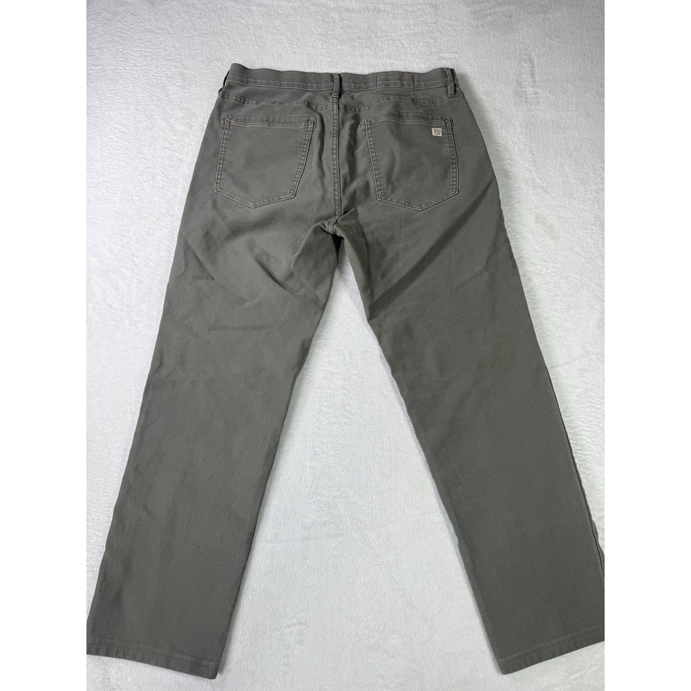 Marine Layer Original Slim 5 Pocket Twill Pants Mens 34x30 Slim Stretch - Picture 3 of 12